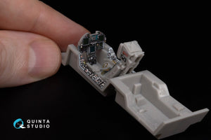 Quinta Studio QD48302 F/A-18C late 3D-Printed &amp;amp; coloured Interior on decal paper (Hasegawa) 1/48 – immagine 9