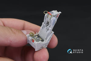 Quinta Studio QD32036 F-4D 3D-Printed &amp;amp; coloured Interior on decal paper (Tamiya) 1/32 – immagine 6
