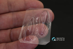 Quinta Studio QC72026 MiG-15 vacuformed clear canopy (for Eduard kit) 1/72 – immagine 3