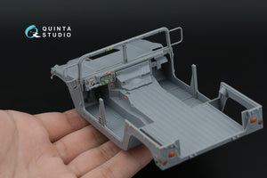 Quinta Studio QD35154 Humvee family 3D-Printed &amp;amp; coloured Interior on decal paper (ICM) 1/35 – immagine 13