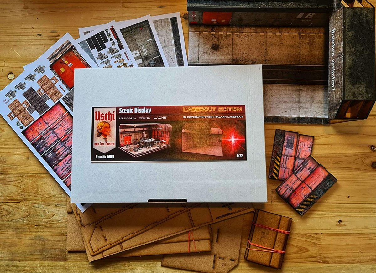 Uschi van der Rosten 5001 Reimahg Werk&amp;quot;Lachs&amp;quot; The whole kit 1/72 – immagine 5