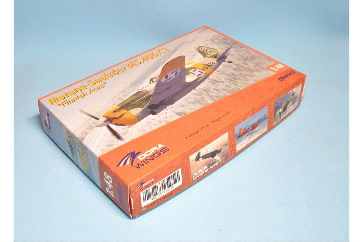 Dora Wings 48057 Morane-Saulnier MS.406.C1 - Finnish Aces 1/48 – zdjęcie 7