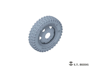 E.T. Model P35-169 WWII German 3t 4x2 Cargo Truck Sagged Wheels 1/35 – imagen 5