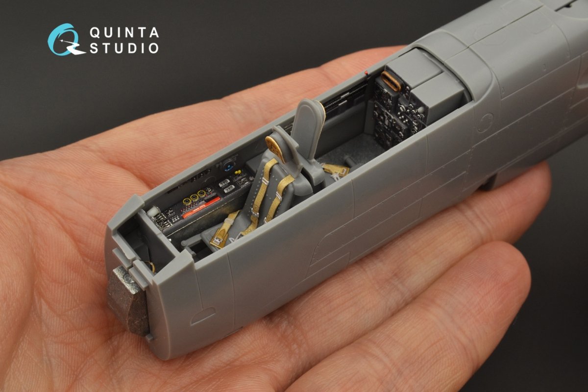 Quinta Studio QD48229 He 219 3D-Printed &amp;amp; coloured Interior on decal paper (Tamiya) 1/48 – immagine 9