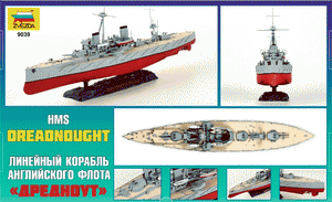 Zvezda 9039 Cuirassé Dreadnought (1/350) – image 10