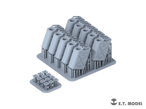 Ensemble de bidons de carburant de 20 litres ET Model P35-324 WWII USArmy, échelle 1/35  – image 4