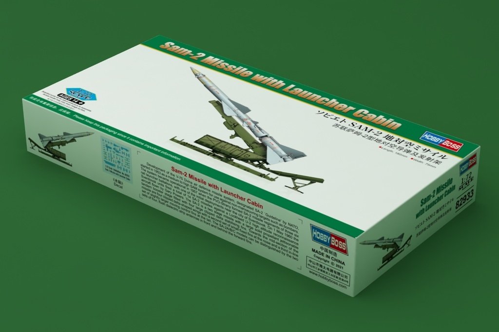 Hobby Boss 82933 Sam-2 Missile with Launcher Cabin 1/72 – immagine 2