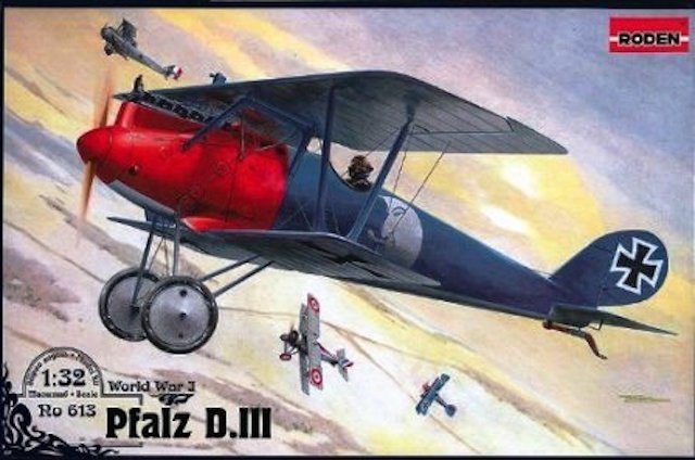 Roden 613 Pfalz D.III 1/32