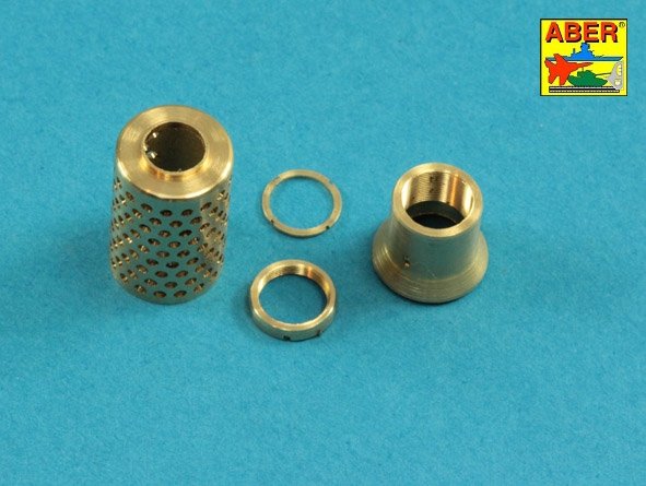 Aber 35L-268 Lufa do niemieckiej armaty samobieżnej 17cm Kanone 72 (Sf) 1/35 – imagen 6
