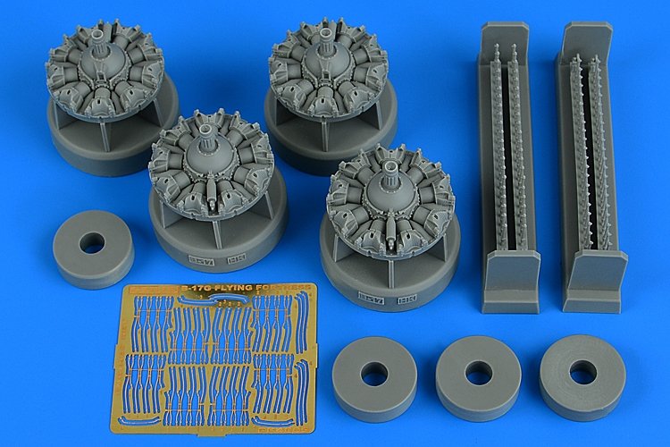 Moteurs Aires 4805 B-17G Flying Fortress, maquette HK au 1/48