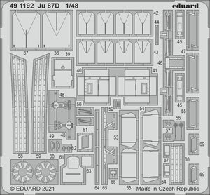 Eduard BIG49301 Ju 87D HASEGAWA/HOBBY 2000 1/48 – immagine 3