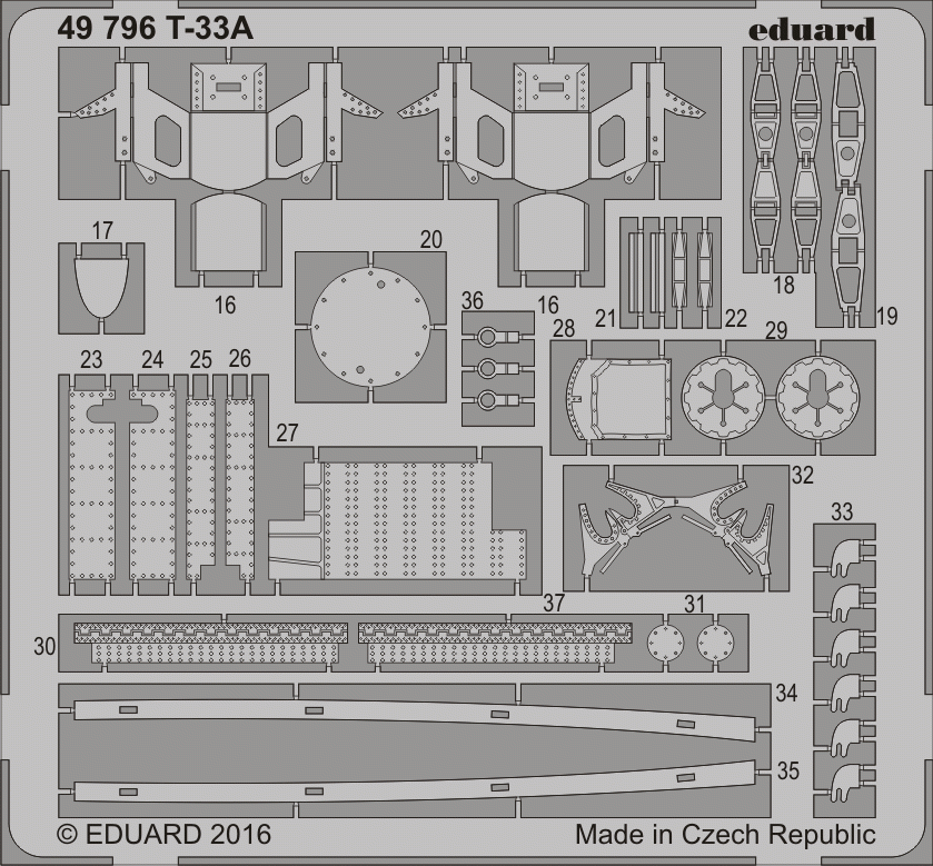 Eduard 49796 T-33A GREAT WALL HOBBY 1/48 – Bild 2
