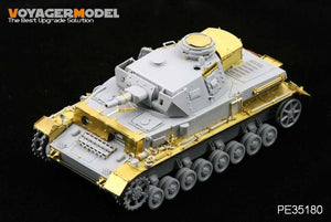 Voyager Model PE35180 WWII Pz.KPfw. IV Ausf F1 &amp;quot;Vorpanzer&amp;quot; for DRAGON 6398 1/35 – immagine 2