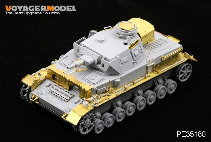 Voyager Model PE35180 WWII Pz.KPfw. IV Ausf F1 &amp;quot;Vorpanzer&amp;quot; for DRAGON 6398 1/35 – immagine 2
