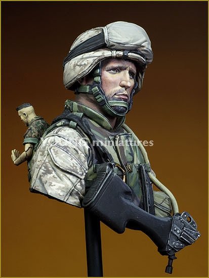 Young Miniatures YM1816 USMC Fallujah Iraq 2004 1/10 – immagine 3