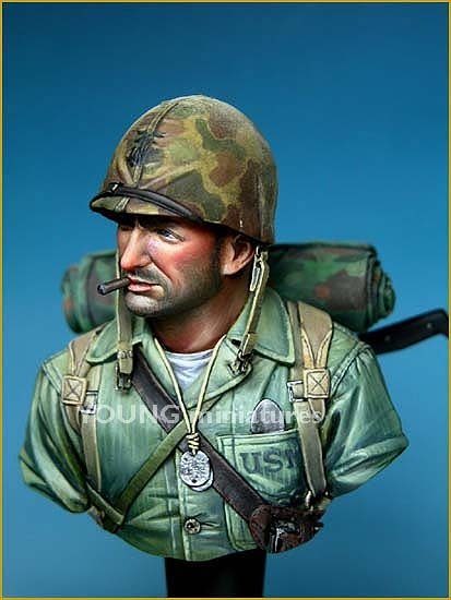Young Miniatures YM1813 SUSMC IWOJIMA 1945 1/10 – imagen 7