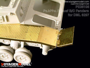 Modèle Voyager PE35108 Pz.kPfw. Garde-boue IV Ausf B/C (pour DRAGON 6297) 1/35 – image 4