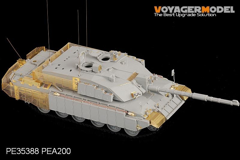 Maquette Voyager PE35388 Char de combat principal britannique moderne Challenger 2 pour TRUMPETER 001522 1/35 – image 5