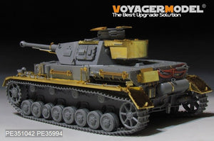 Voyager Model PE351042 WWII German Pz.Kpfw.IV Ausf.F2 Basic For Border BT-003 1/35 – immagine 13