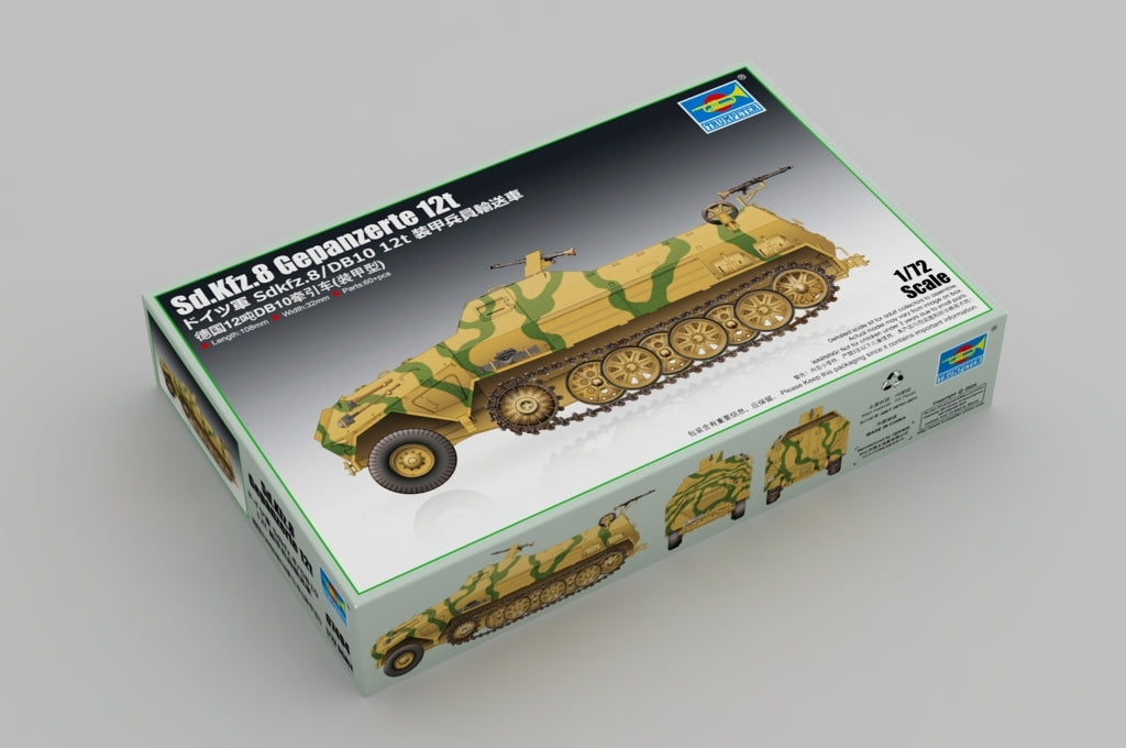 Trumpeter 07404 Sd.Kfz.8 Gepanzerter Zugkraftwagen 12t 1/72 – zdjęcie 2
