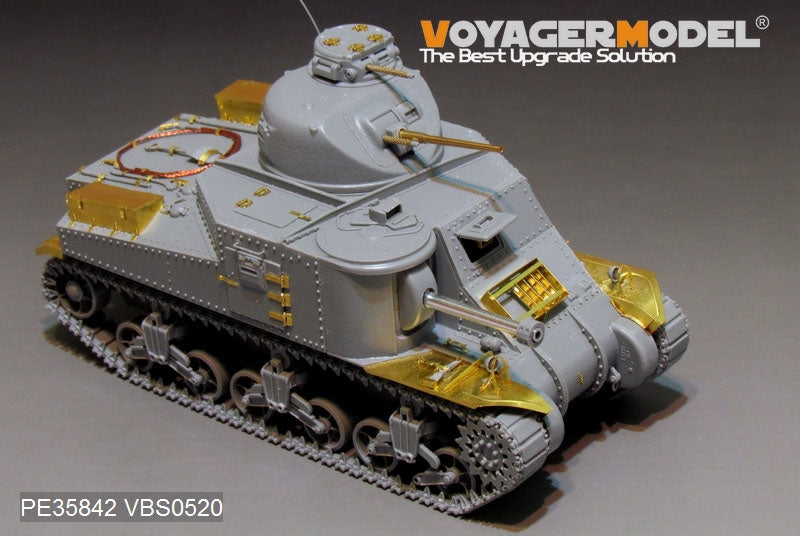 Voyager Model PE35842 WWII US M3A4 Lee Medium Tank basic For TAKOM 2085 1/35 – immagine 3