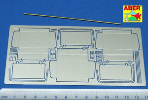 Aber 35194 Russian heavy tank KV-1, KV-2 - vol. 4 - additional set - tool boxes early type for early fenders 1/35 – immagine 2