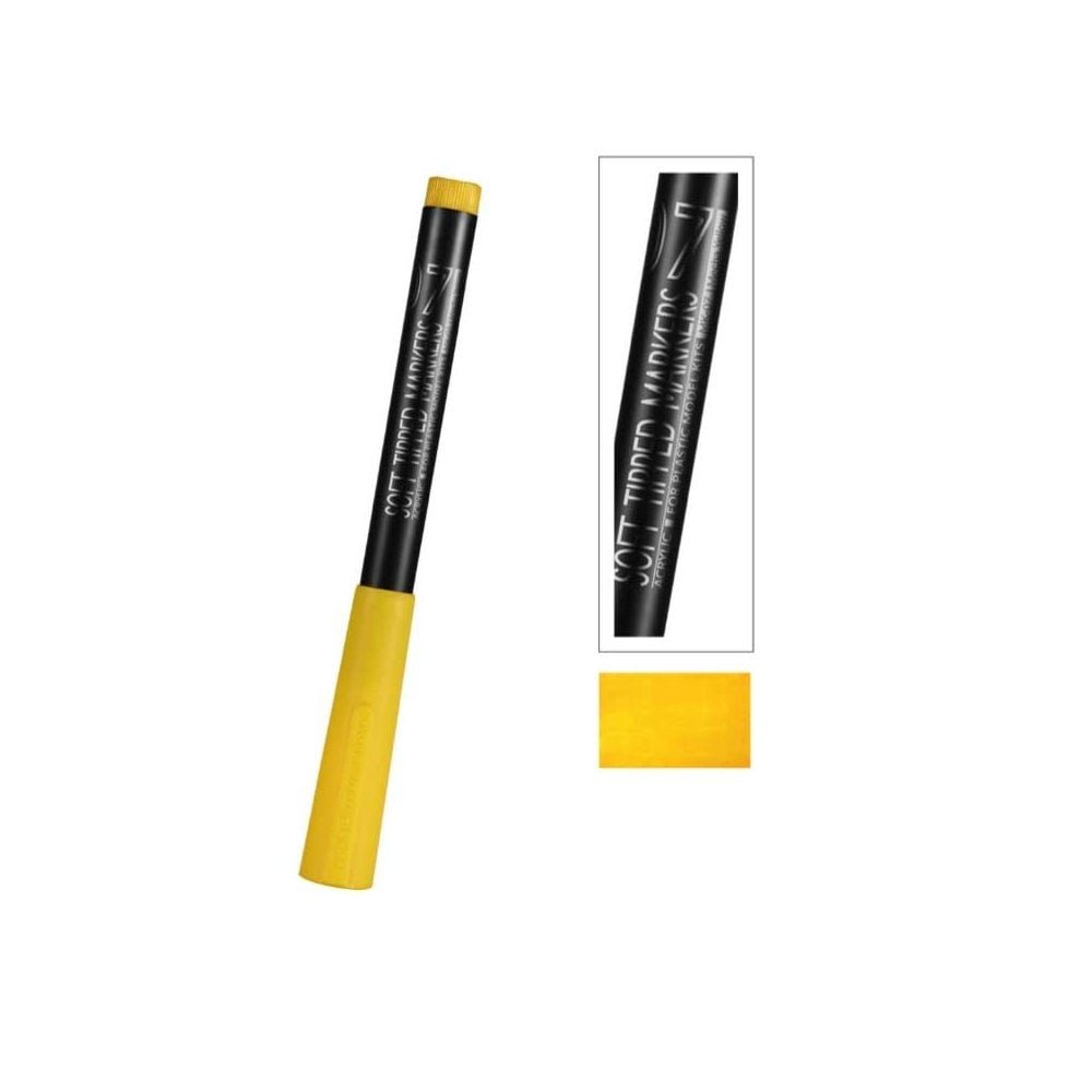 Stylo marqueur à pointe souple DSPIAE MK-07 Mecha Yellow