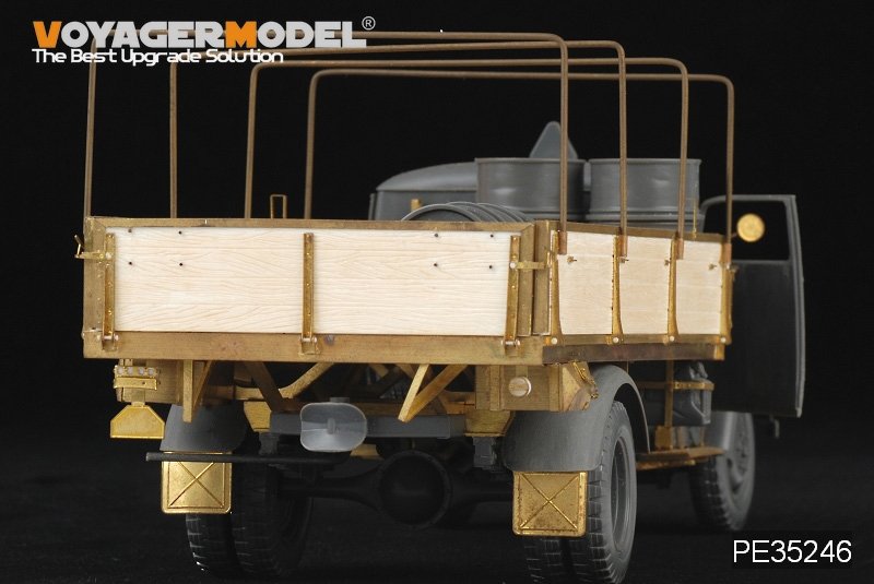 Voyager Model PE35246 WWII German Opel Blitz 3t. 4x2 Cargo Truck /Shallow Cargo Bay (For TAMIYA 35291) 1/35 – immagine 5
