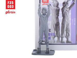 Gloria F35003 USMC Ground Crew Type 3 3D Printed Figures 1/35 – immagine 4