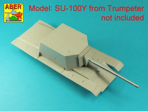 Aber 35L-339 Lufa 130mm B-13 do radzieckiego działa samobieżnego SU-100Y / 130mm Soviet B-13 barrel for SU-100Y SPG 1/35 – zdjęcie 3
