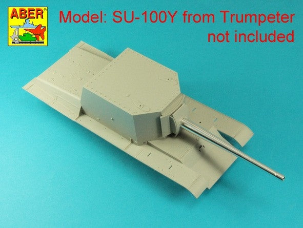 Aber 35L-339 Lufa 130mm B-13 do radzieckiego działa samobieżnego SU-100Y / 130mm Soviet B-13 barrel for SU-100Y SPG 1/35 – zdjęcie 3