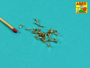 Aber 16113 Turned Hexagonal bolts (1,34x1,60mm) x 30 pcs – immagine 2