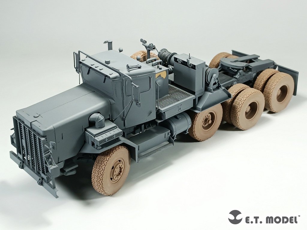 E.T. Model P35-118 US M911 C-HET(8x6) Sagged wheels For Meng Kit 1/35 – immagine 6