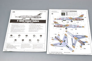 Trumpeter 01648 F-100C Super Sabre 1/72 – immagine 4