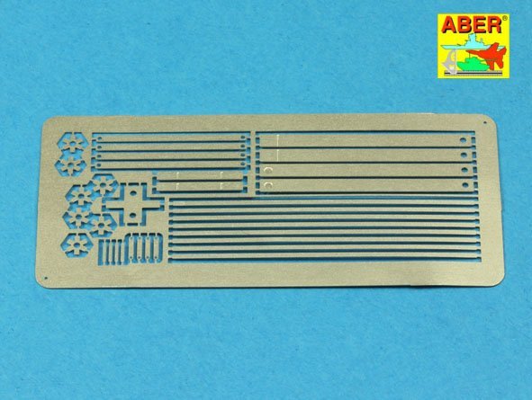 Aber 16069 GERMAN MEDIUM TANK Pz.Kpfw. IV, Ausf.H (Sd.Kfz. 161/2) Vol.10 - Air filters 1/16 – zdjęcie 4