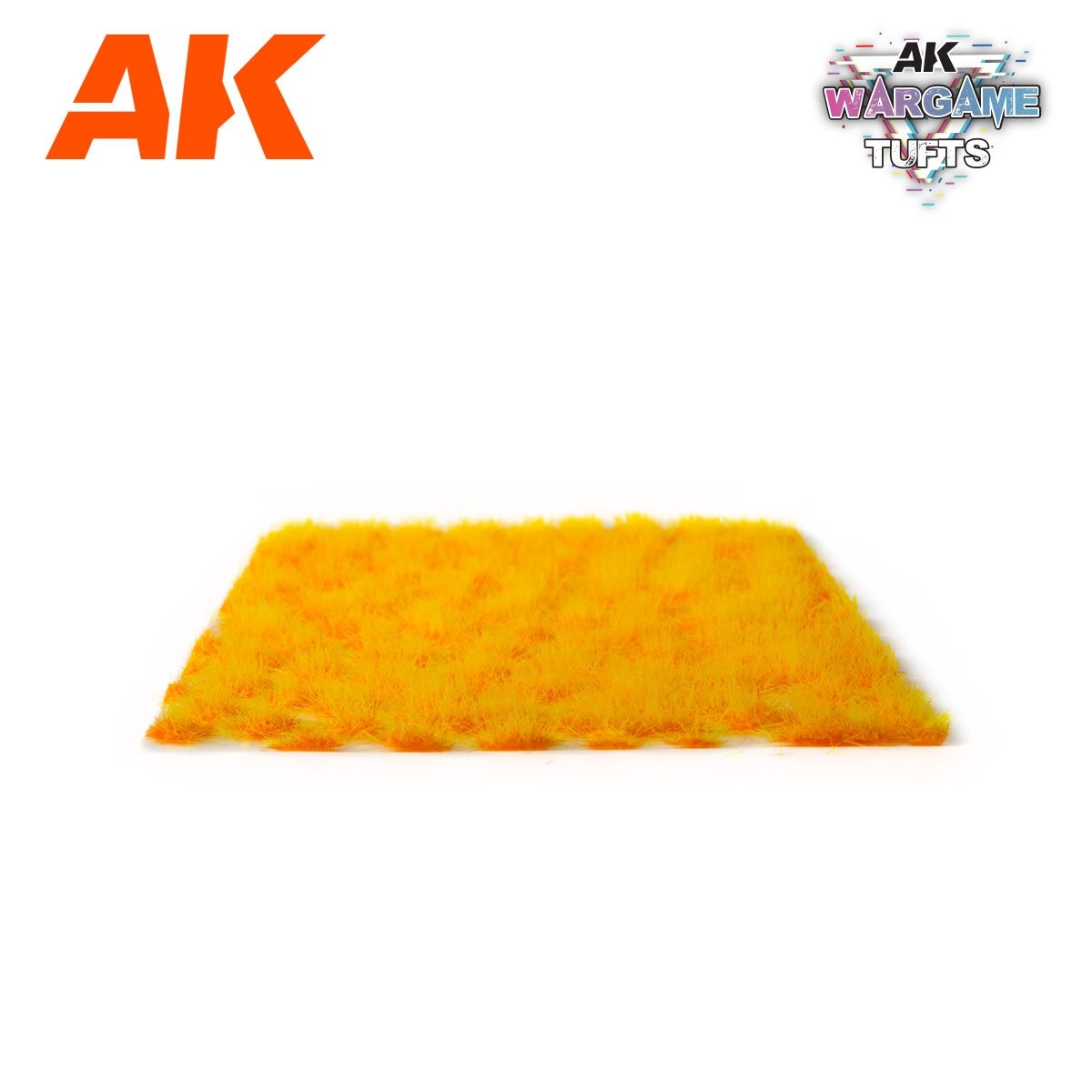 AK Interactive AK8241 ORANGE &amp;amp; YELLOW WARGAME TUFTS – immagine 2
