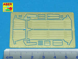 Aber 48007 Fenders for german tank destroyer Sd.Kfz. 138/2 Jagdpanzer 38(t) &amp;#39;&amp;#39;Hetzer&amp;#39;&amp;#39; 1/48 – immagine 2