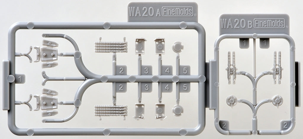 Fine Molds WA20 IJN Torpedo Tube Set 1 1/700 – Bild 2