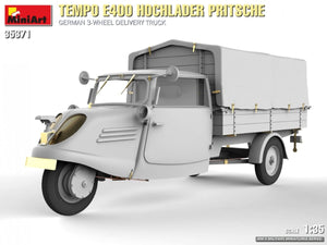 MiniArt 35371 Tempo E400 Hochlader Pritsche German 3-wheel delivery truck 1/35 – immagine 7