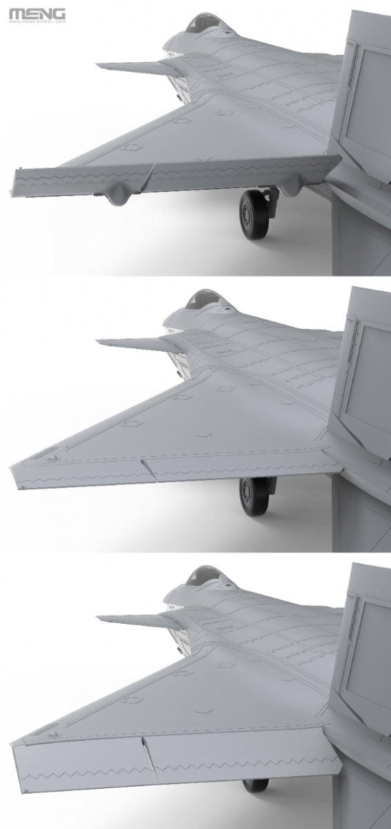 Meng LS-002 Chinese J-20 Stealth Fighter 1/48 – zdjęcie 12