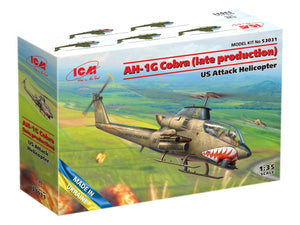 ICM 53031 AH-1G Cobra (late production) US Attack Helicopter 1/35 – immagine 2