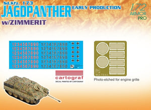 Dragon 7241 Sd.Kfz. 173 JAGDPANT. E.PROD.w/ZIMMERIT 1/72 – zdjęcie 6