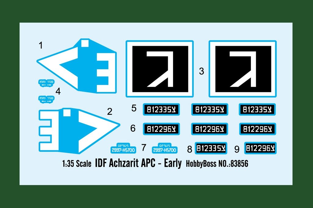 Hobby Boss 83856 IDF ACHZARIT 1/35 – imagen 3
