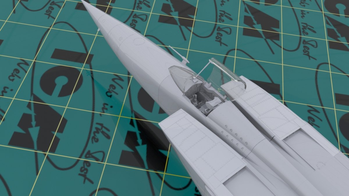 ICM 48904 MiG-25 RBF, Soviet Reconnaissance Plane 1/48 – zdjęcie 3