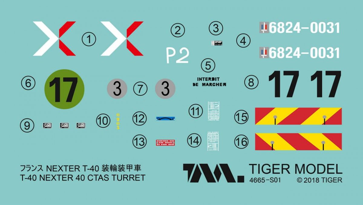 Maquette Tiger 4665 T-40 NEXTER 1/35 – image 20