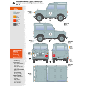 AK Interactive AK35013 LAND ROVER 88 SERIES IIA STATION WAGON 1/35 – zdjęcie 21