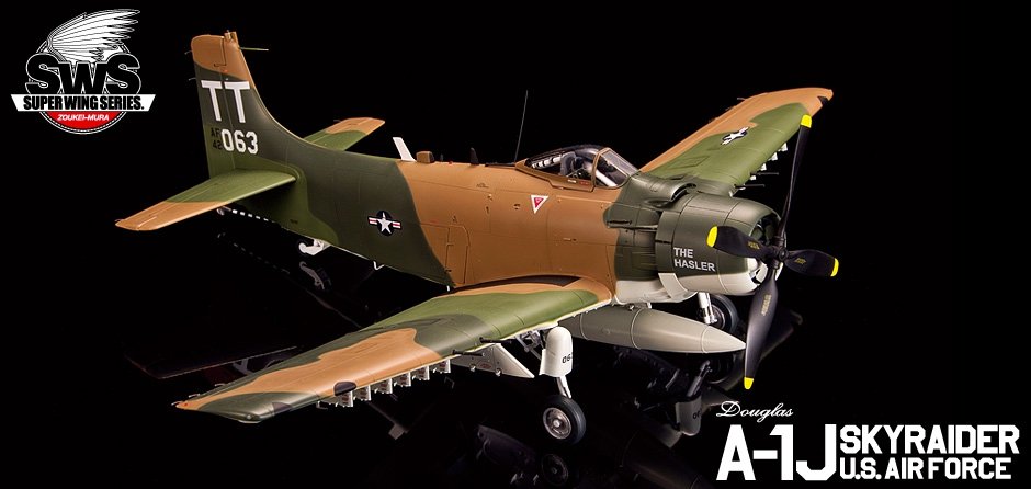 Zoukei-Mura SWS3207 Douglas A-1J Skyraider US Air Force 1/32 – immagine 2