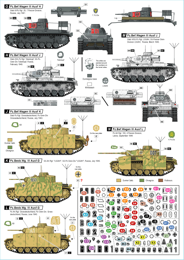 Star Decals 72-A1004 Befehlspanzer # 2 1/72 – zdjęcie 2
