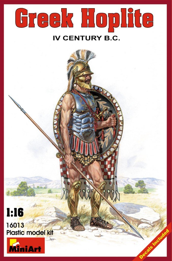 MiniArt 16013 HOPLITE GREC IVe SIÈCLE AV. J.-C. 1/16