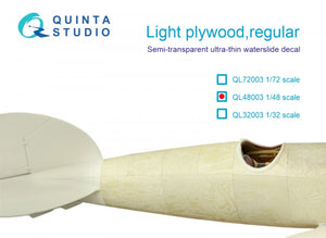 Contreplaqué léger Quinta Studio QL48003, standard 1/48